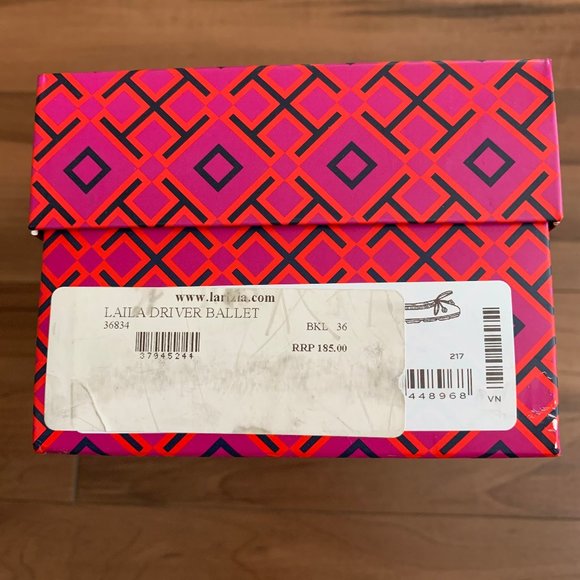 Tory Burch Black Laila Driver Ballet Flats (Sz 36 = US 5.5-6) - Picture 12 of 12